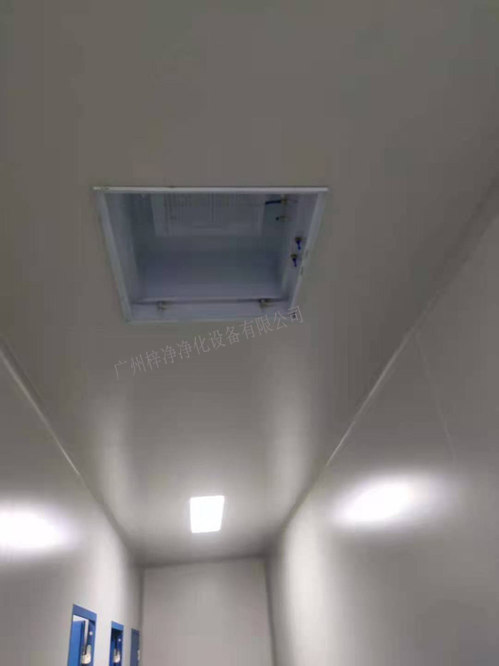 高效送风口安装现场实拍